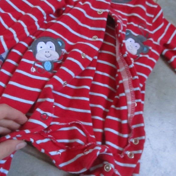 Bundle of 2 Pekkle One-Piece Sleepers Size 6 Months - Picture 5 of 6